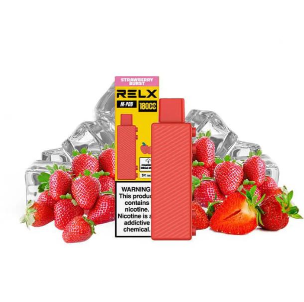 Relx Creator悅客積木系列18000口草莓口味煙彈(第一次購買記得買主機唷)